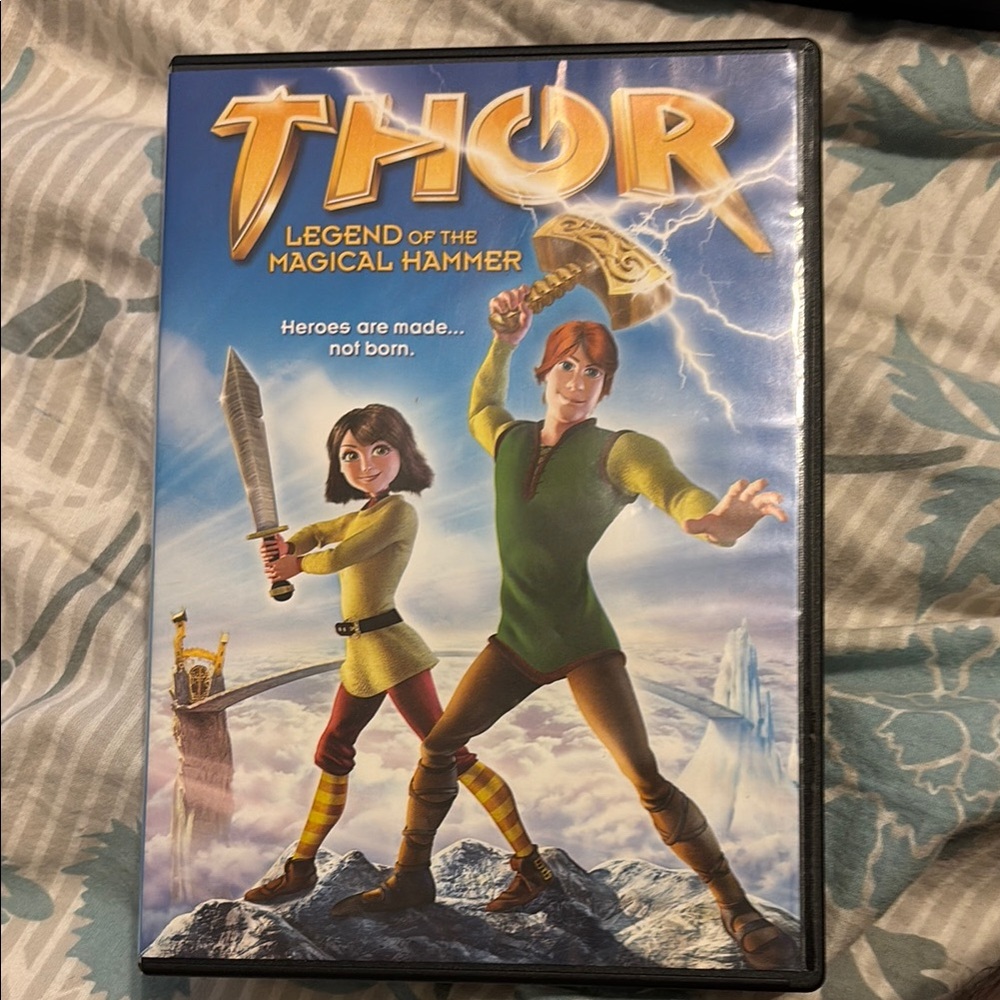 Vivacouture Thor: Legend of the Magical Hammer DVD - Blue and Yellow Cover